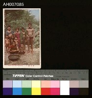 日治時期原住民風俗文化明信片藏品圖，第1張